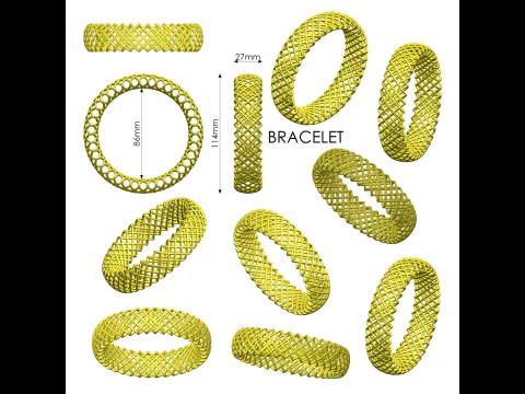 Bileklik 3D Baskı Modeli