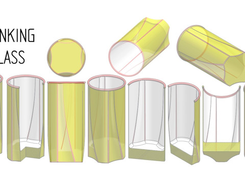 Drinking Glass 3D 프린트 모델