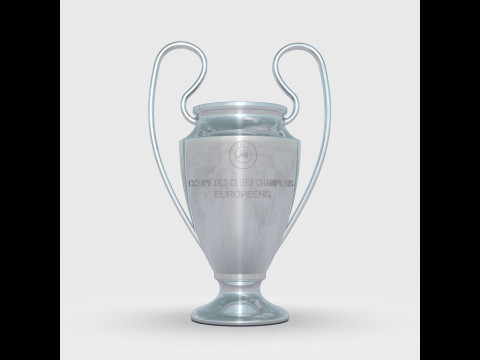 UEFA Champions League Cup 3D Model