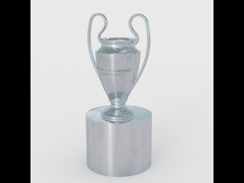 UEFA Champions League Cup 3D Model