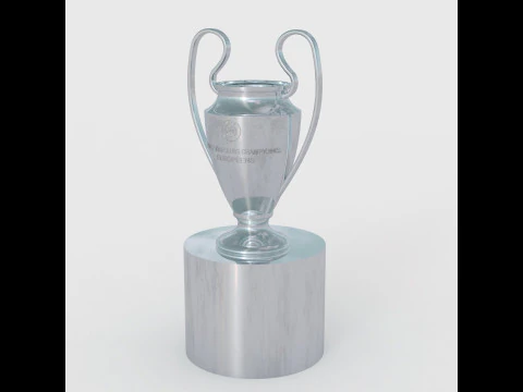 UEFA Champions League Cup 3D Model