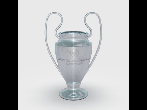 UEFA Champions League Cup 3D Model