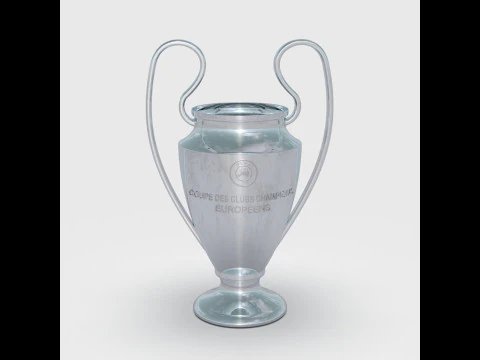 UEFA Champions League Cup 3D Model