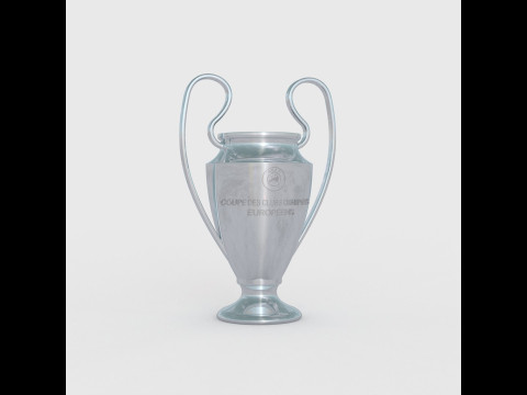 UEFA Champions League Cup 3D Model