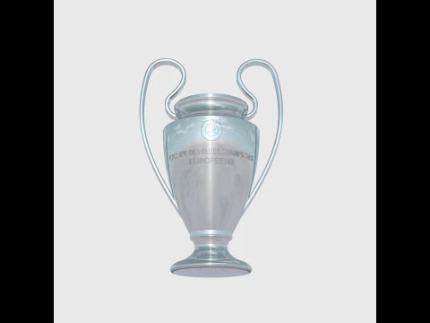 UEFA Champions League Cup 3D Model