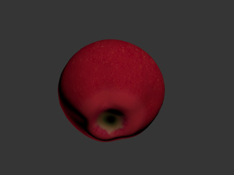 Delicious Apple Model 3D