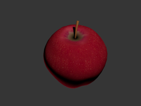 Delicious Apple Model 3D