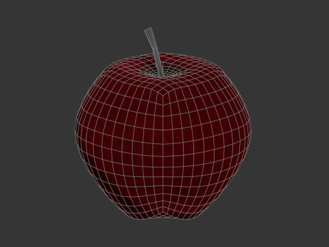 Delicious Apple Model 3D