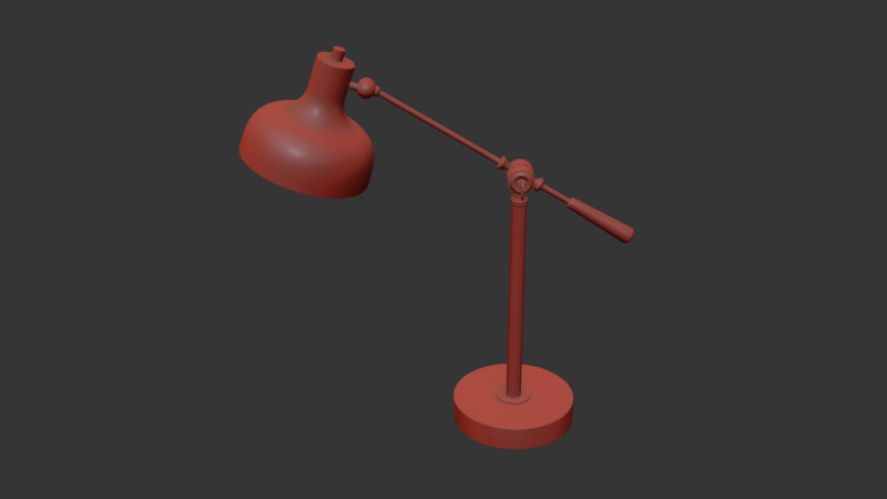 Movable Table Lamp Modèle 3D .c4d .max .obj .3ds .fbx .stl .blend 