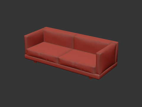 Couch Sofa 3D Model