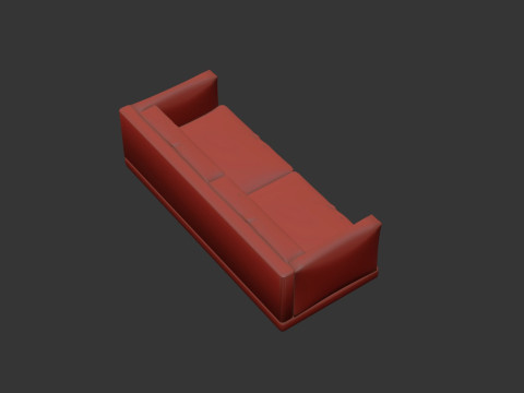 Couch Sofa 3D Model