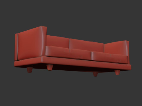 Couch Sofa 3D Model