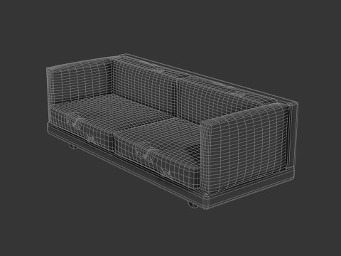 Couch Sofa 3D Model