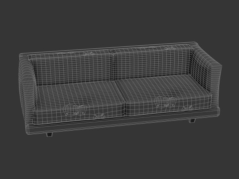 Couch Sofa 3D Model
