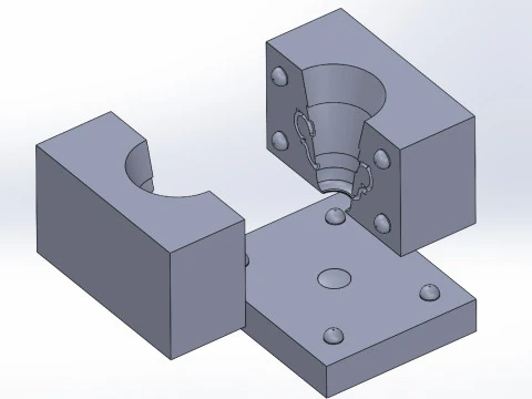 Chocolate Cup 120 ml 3D Print Model