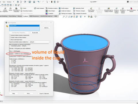 Chocolate Cup 120 ml 3D Print Model