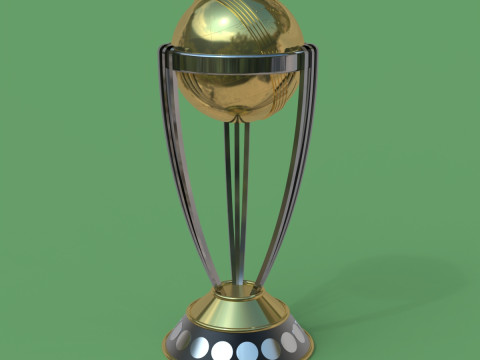 ICC Cricket World Cup Trophy 3D Baskı Modeli