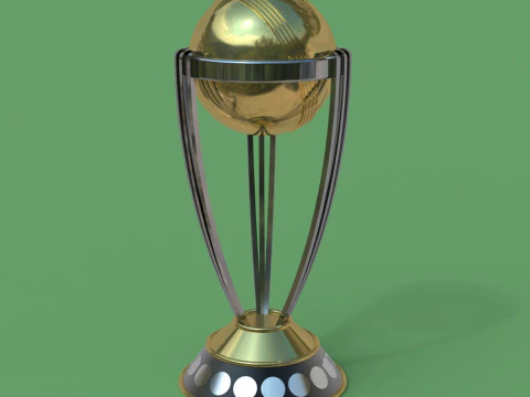 ICC Cricket World Cup Trophy 3D Print Model