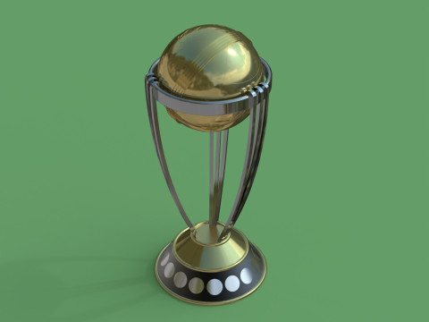 ICC Cricket World Cup Trophy 3D Baskı Modeli