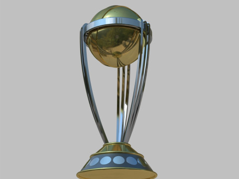 ICC Cricket World Cup Trophy 3D Baskı Modeli