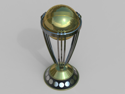 ICC Cricket World Cup Trophy 3D Baskı Modeli