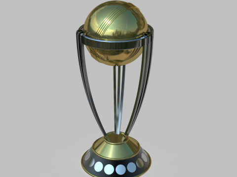 ICC Cricket World Cup Trophy 3D Baskı Modeli