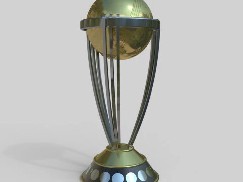 ICC Cricket World Cup Trophy 3D Print Model