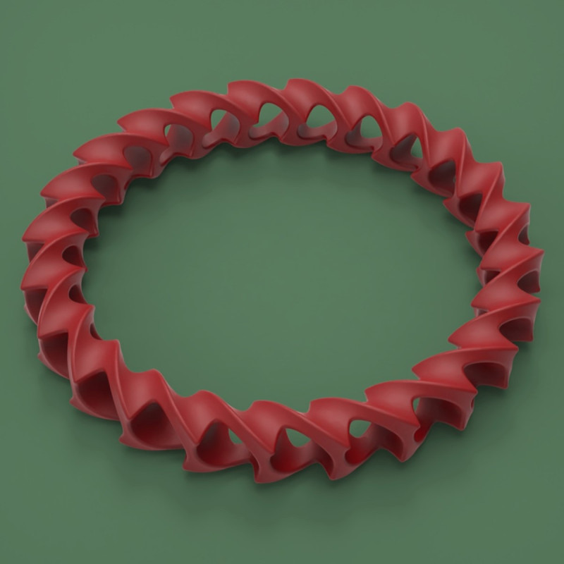 Bransoletka Model do druku 3D .c4d .max .obj .3ds .fbx .stl .blend 