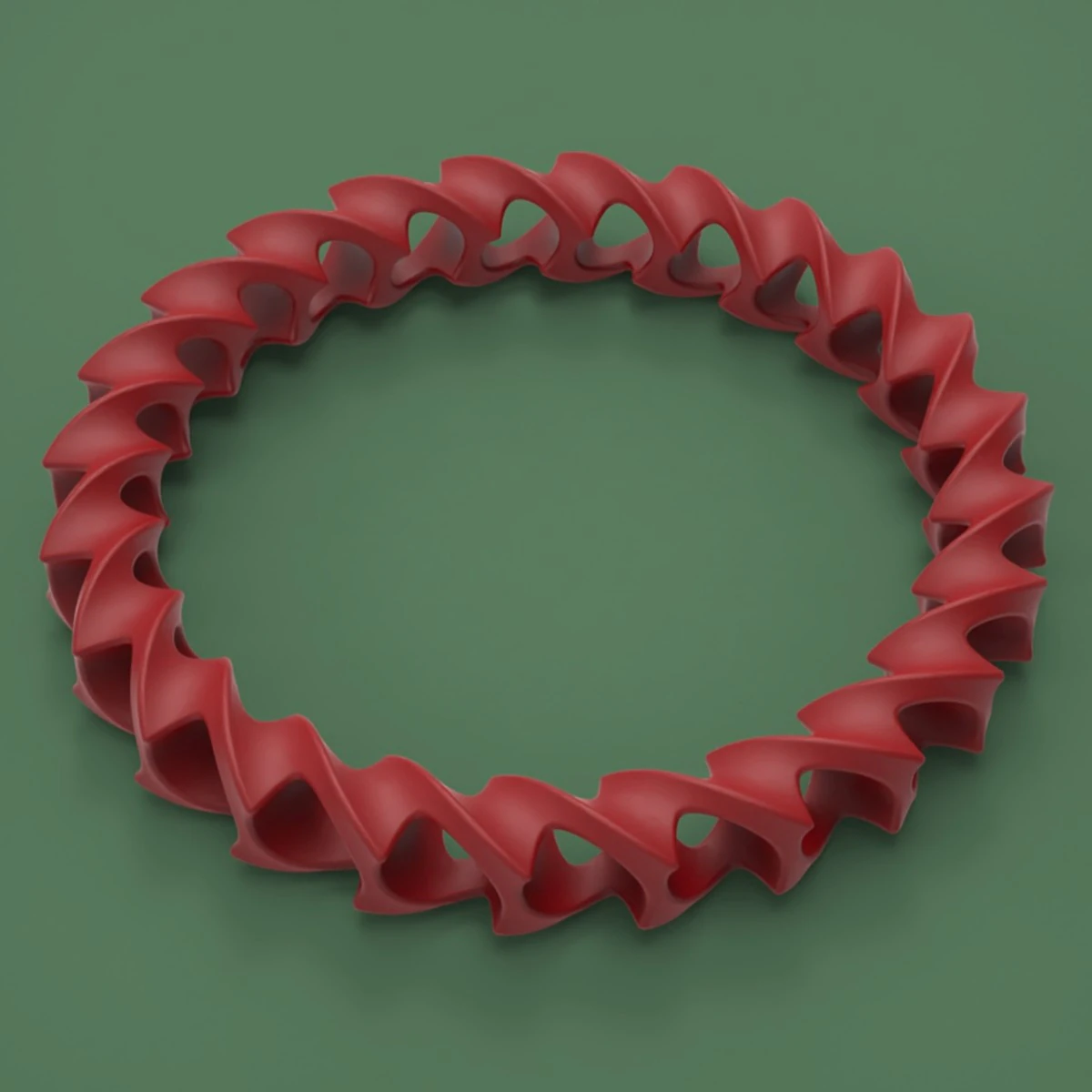 Bracelet 3D Print Model .c4d .max .obj .3ds .fbx .stl .blend 