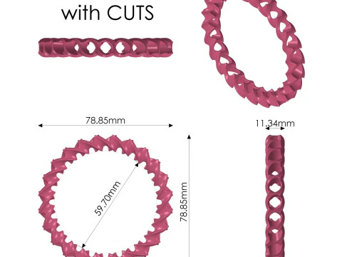 Bracelet 3D Print Model