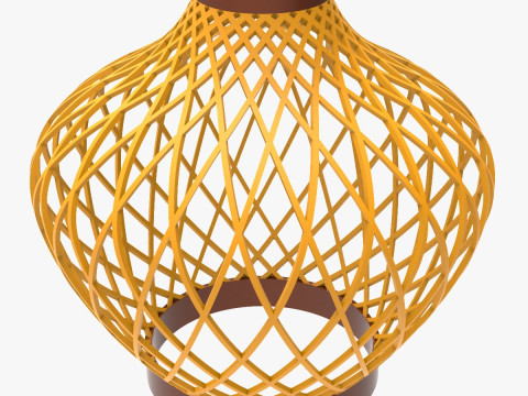 Kap lampu Model Cetak 3D