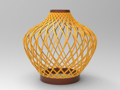 Kap lampu Model Cetak 3D