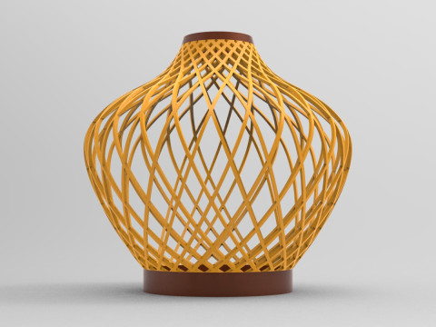 Kap lampu Model Cetak 3D