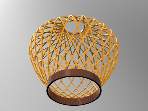 Kap lampu Model Cetak 3D