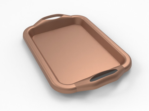 Plateau de nourriture Modèles 3D en vedette