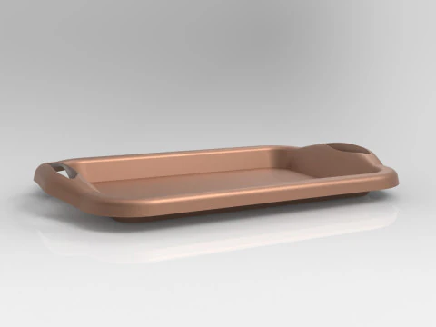 Vassoio per alimenti Modello di stampa 3D