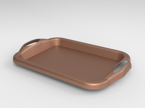 Plateau de nourriture Modèles 3D en vedette