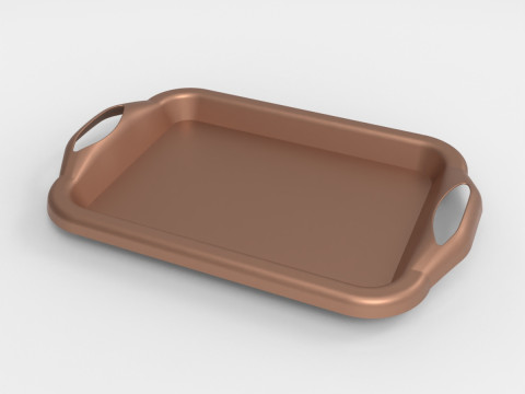 Plateau de nourriture Modèles 3D en vedette