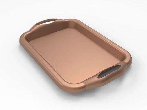 Vassoio per alimenti Modello di stampa 3D