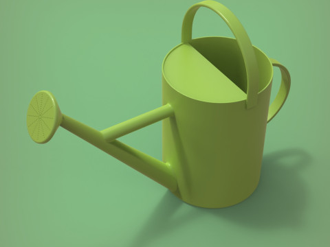 じょうろ 3Dプリントモデル