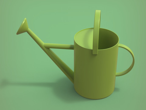 じょうろ 3Dプリントモデル