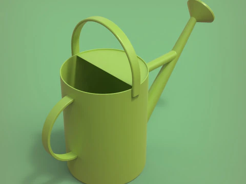 सींचने का कनस्तर 3D प्रिंट मॉडल