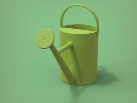 じょうろ 3Dプリントモデル