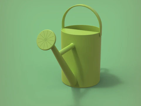 सींचने का कनस्तर 3D प्रिंट मॉडल