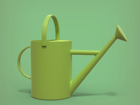 सींचने का कनस्तर 3D प्रिंट मॉडल