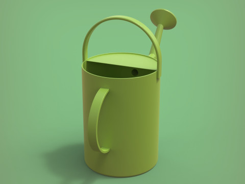 じょうろ 3Dプリントモデル