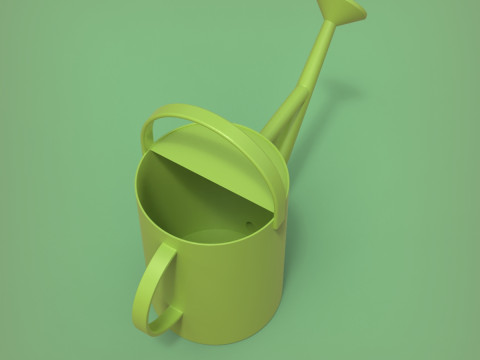 じょうろ 3Dプリントモデル