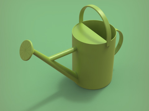 じょうろ 3Dプリントモデル