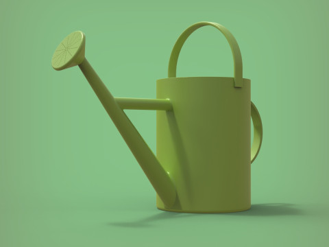 じょうろ 3Dプリントモデル