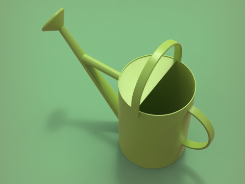 じょうろ 3Dプリントモデル